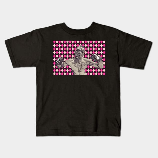 209 Diaz Pattern Kids T-Shirt by FightIsRight